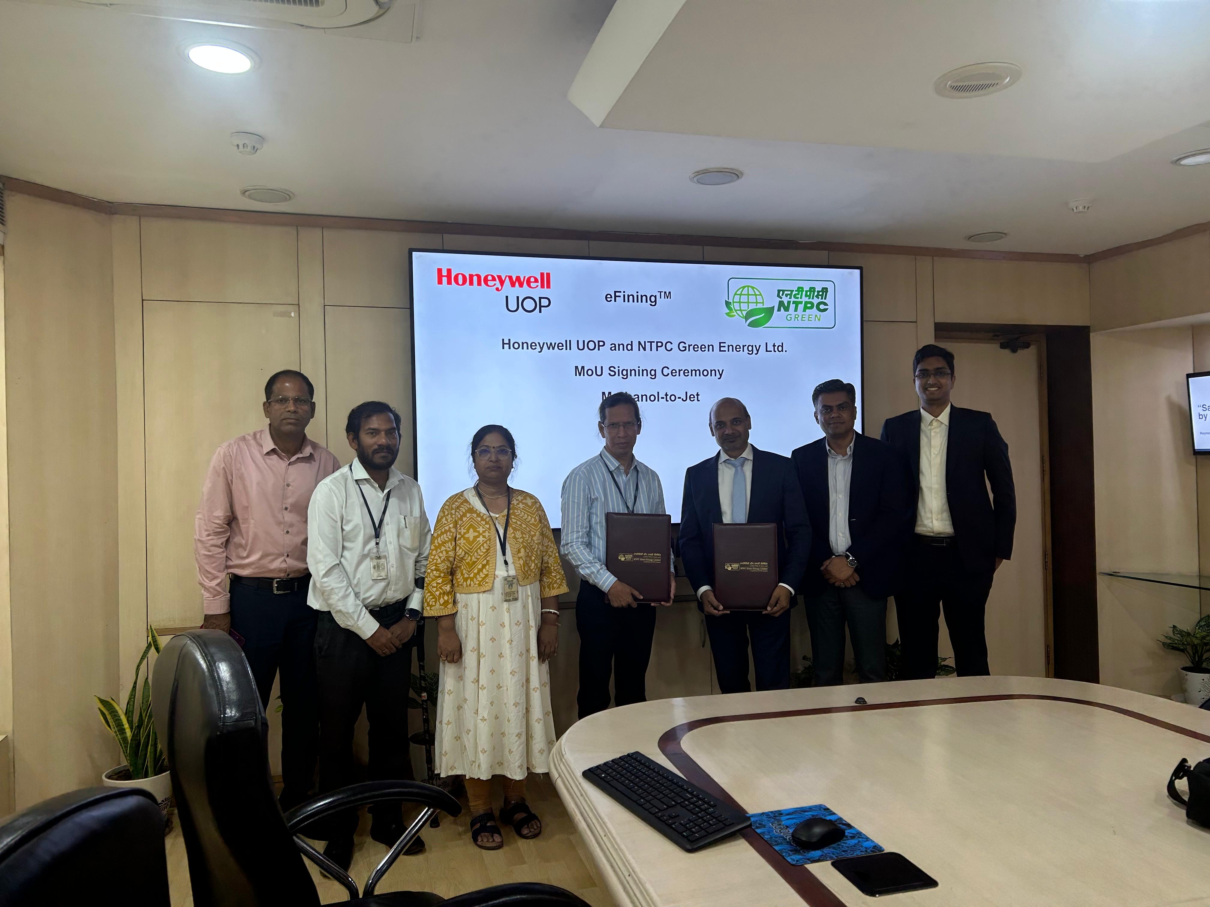 Honeywell & NTPC Green To Jointly Propel India’s Sustainable Aviation Fuel Ambitions